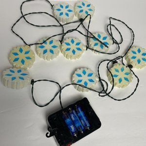 Snow Flake Dancing Lights and Music